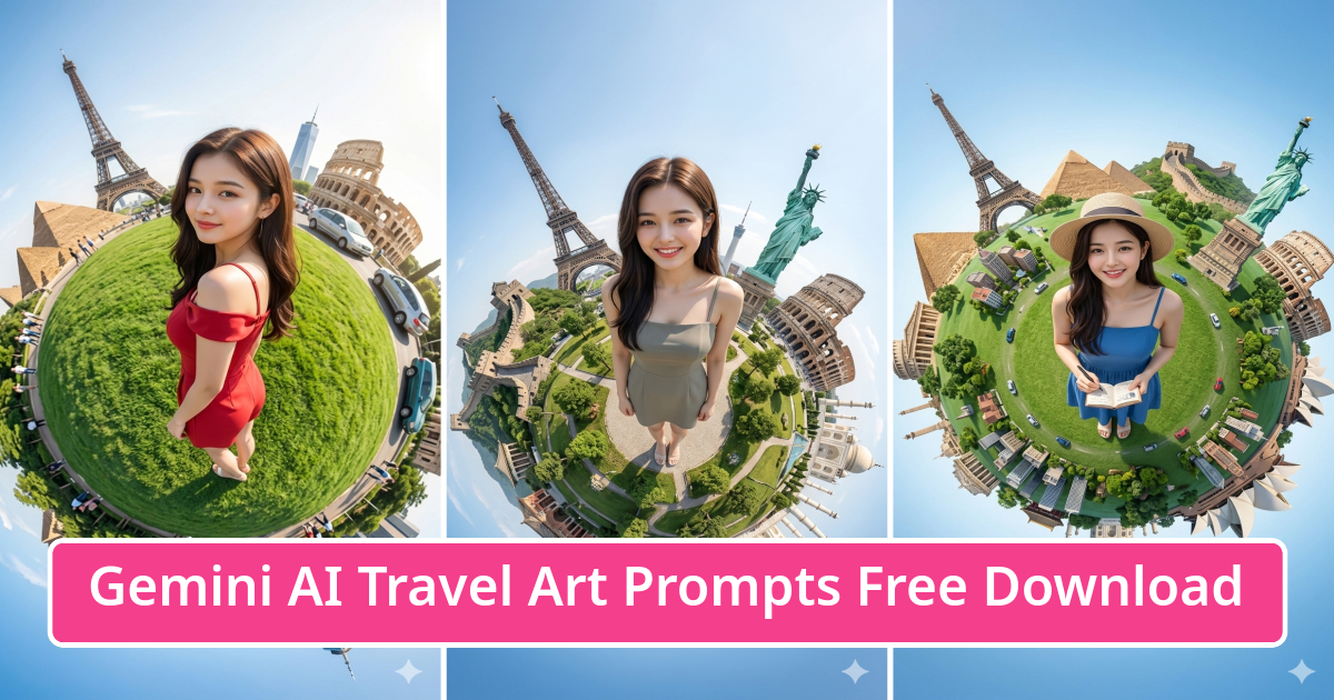 Gemini AI Travel Art Prompts Free - Aivana