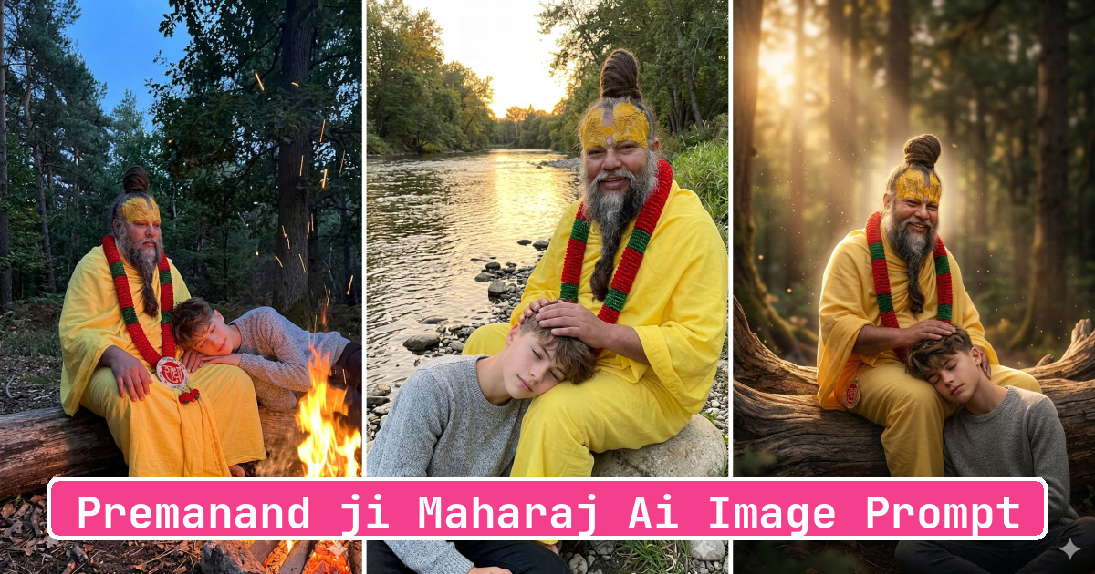 Premanand ji Maharaj Ai Image Prompt - Aivana