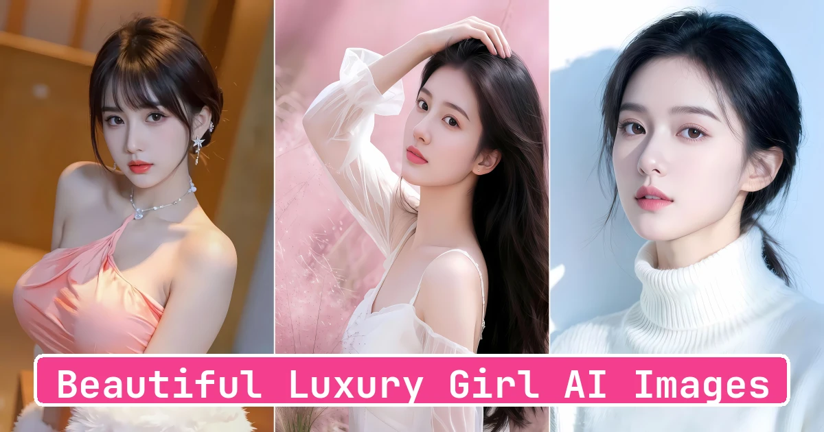 Beautiful Luxury Girl AI Images - Aivana