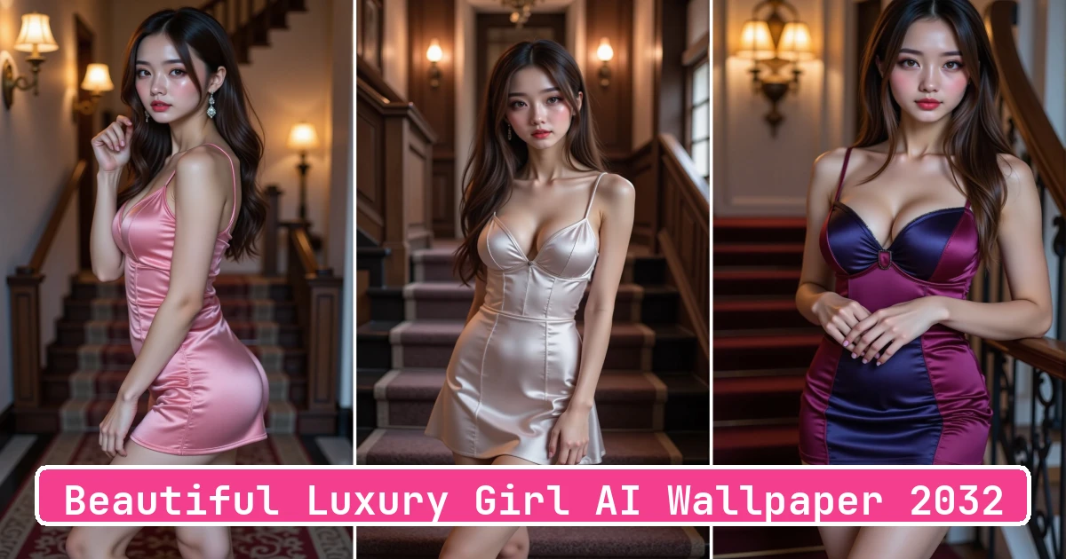 Beautiful Luxury Girl AI Wallpaper 2032 - Aivana