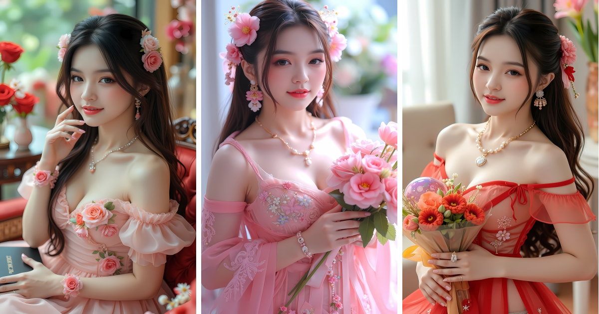 Beautiful Luxury Girl AI Wallpapers 💃 - Aivana
