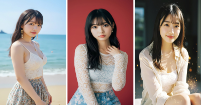 Japanese Girl AI Influencer 4K Wallpapers